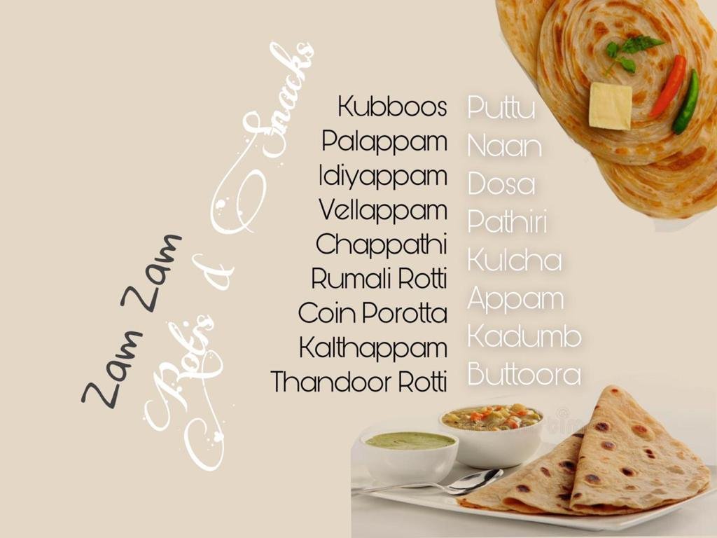 Zam Zam Catering food spread