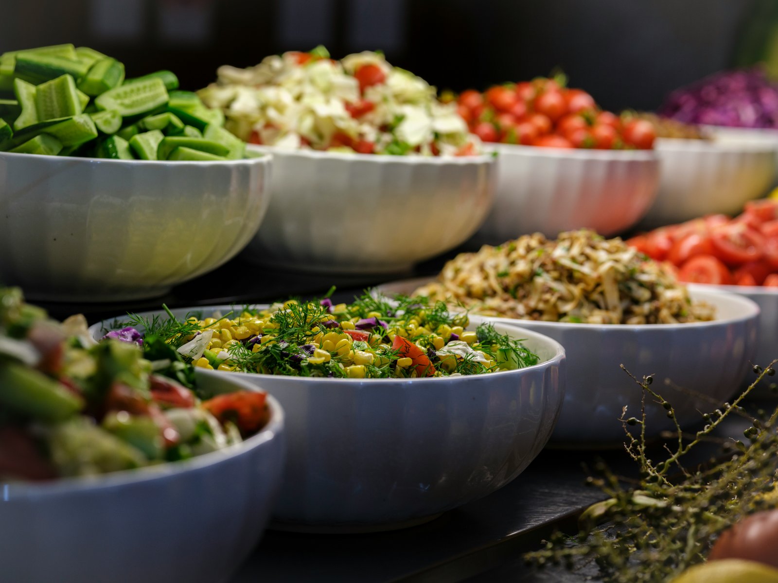 Zam Zam Catering salad train